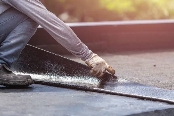 Professional Waterproofing technician working in New Lisbon, IN